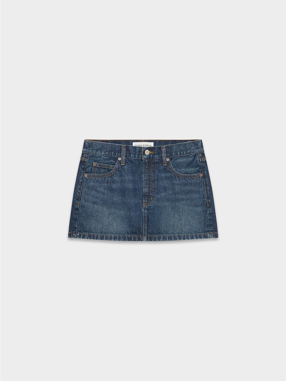 Aritzia Denim Forum The ‘90s Vintage Micro Denim Skirt Size 29 NWT - Picture 7 of 12